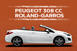 PEUGEOT 308 CC ROLAND-GARROS_サムネール