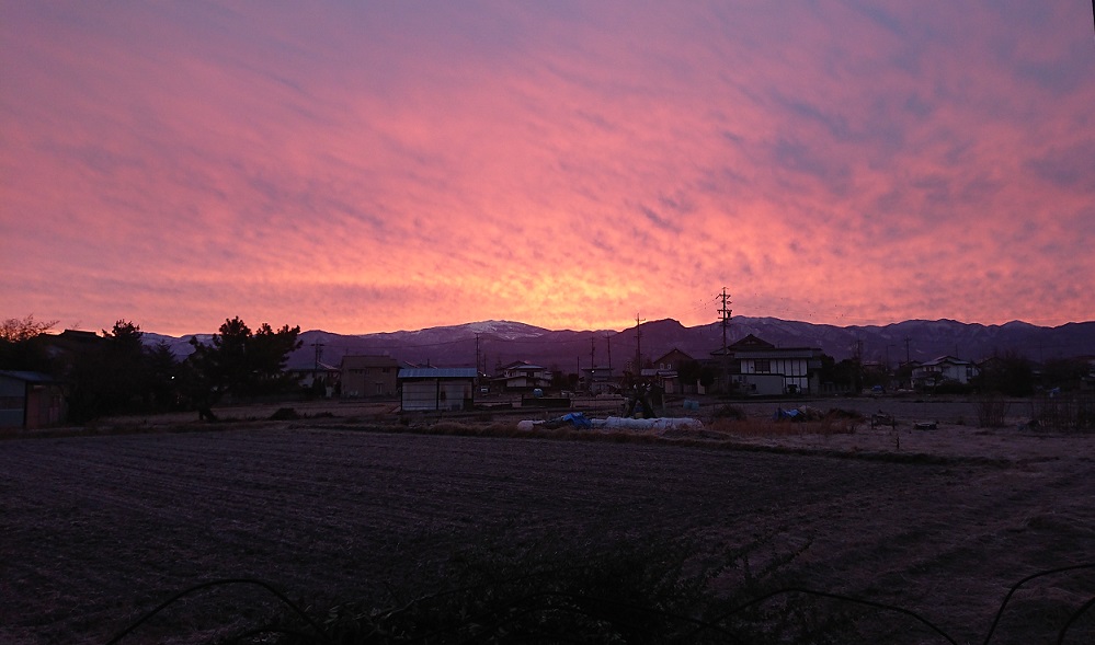 朝焼け