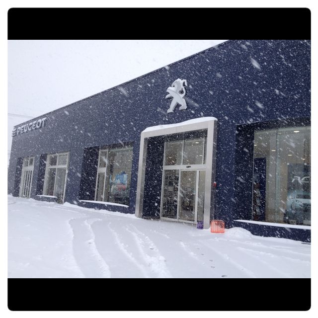 ＊雪道にはご注意を＊
