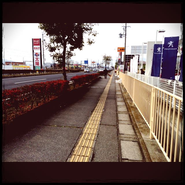 朝のお掃除・・・