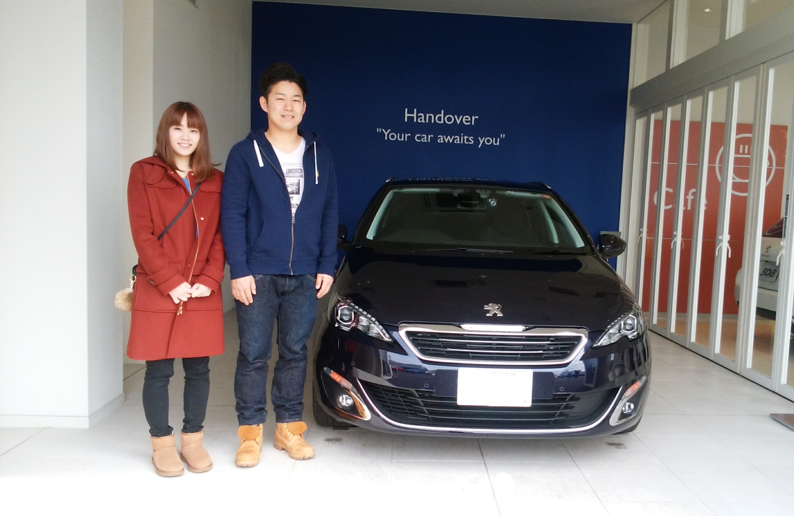 308SW Blue HDi ご納車 