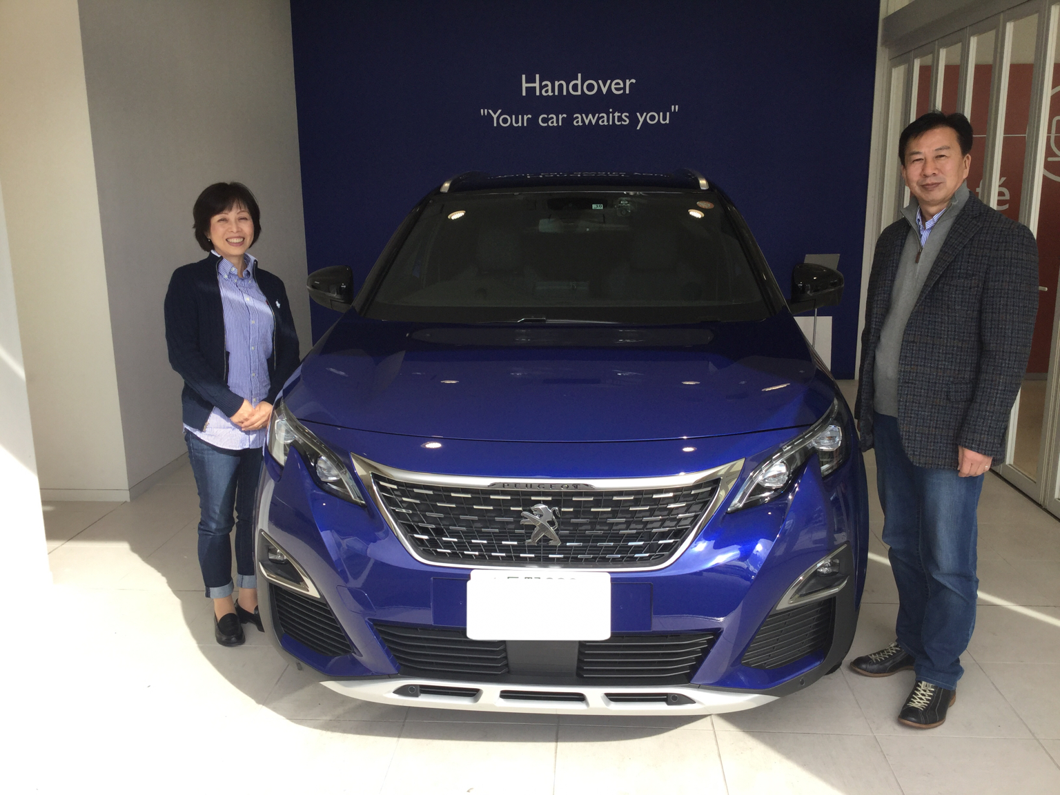 新車3008ご納車