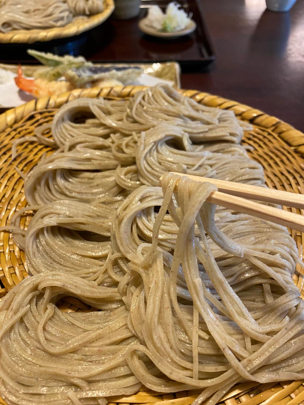 新蕎麦を食べに行こー(/・ω・)/