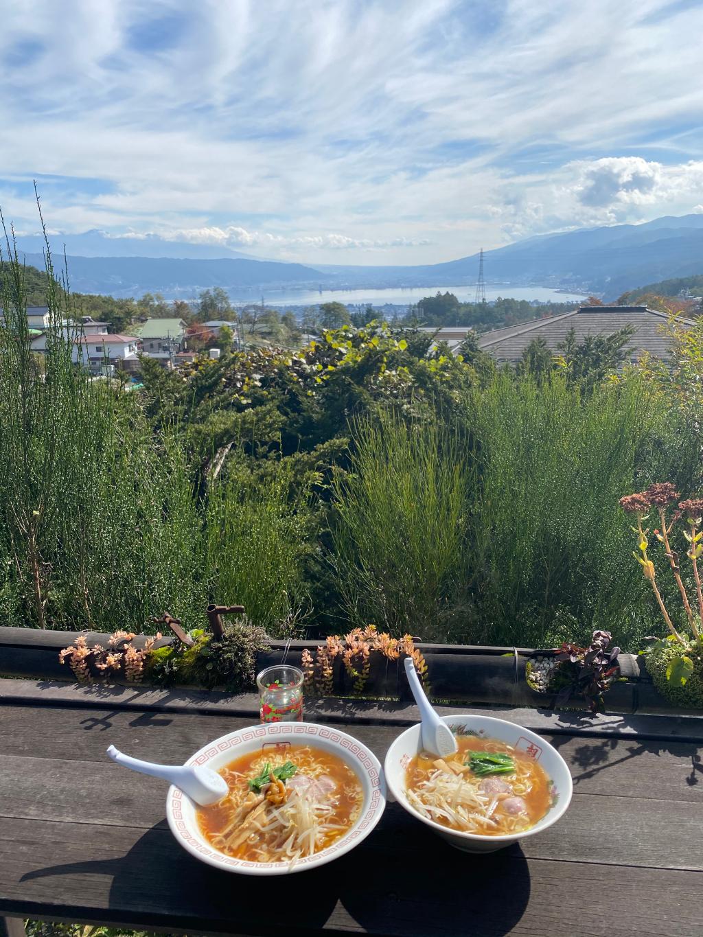 去年は山の上で鹿肉(*´▽｀*)